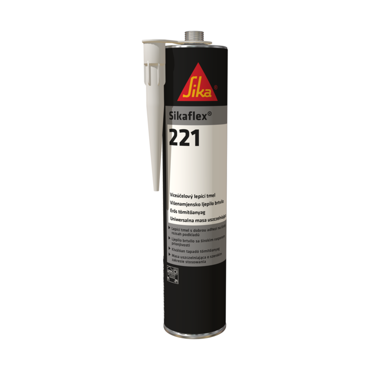 SIKA KLEJ DO METALU SIKAFLEX 221 STEEL GREY 300ML