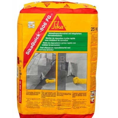 SIKAQUICK 506 FG 25KG SZYBKOWIĄŻĄCA ZAPRAWA NAPRAWCZA R3