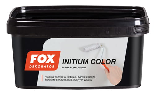 ATLAS FOX FARBA PODKŁADOWA INITIUM COLOR SZARA 1L