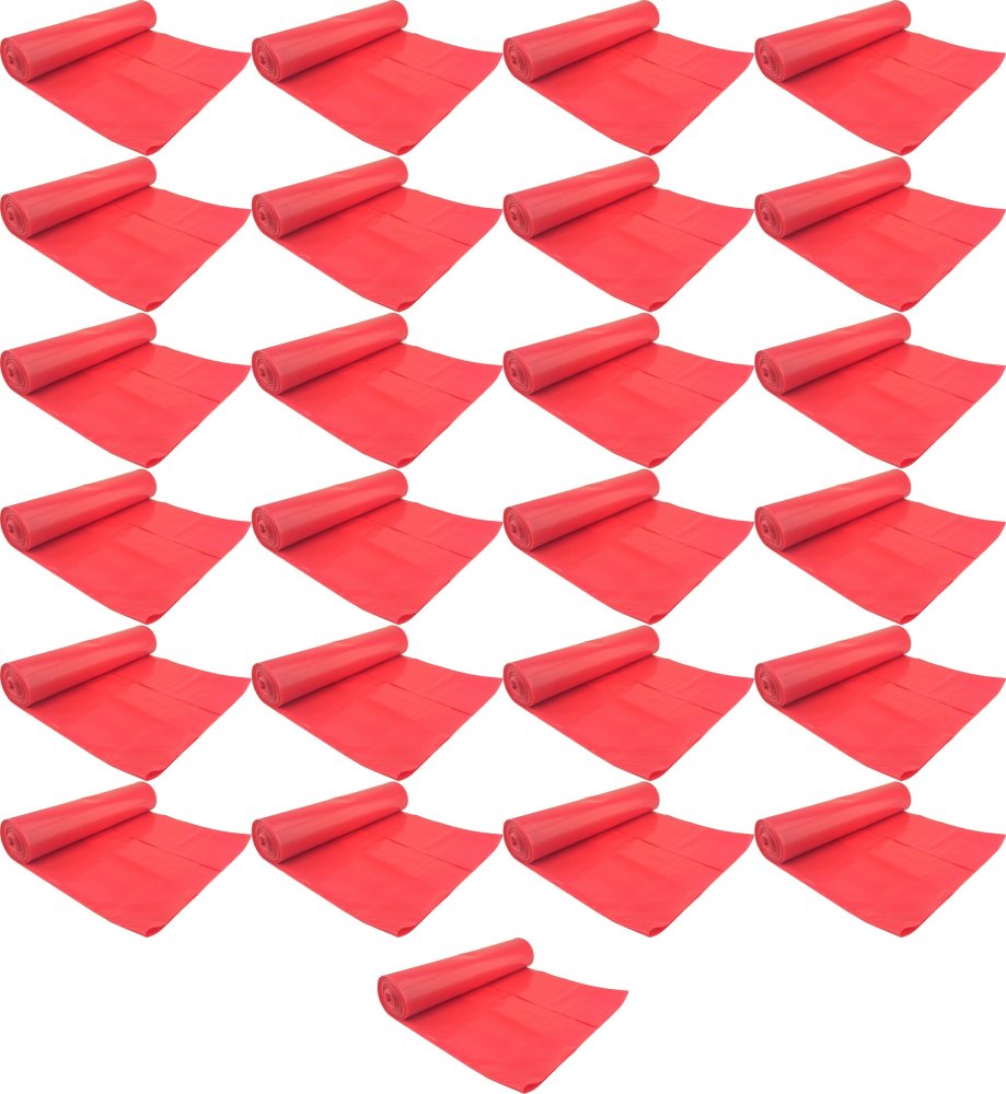 25x Worki na śmieci Folipak, na odpady medyczne, 35l, 25 sztuk, czerwony