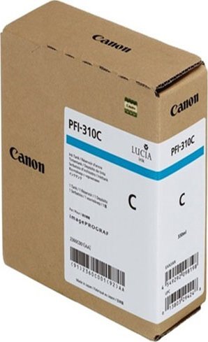 Tusz Canon PFI-310C (2360C001), 330ml, cyan (błękitny)