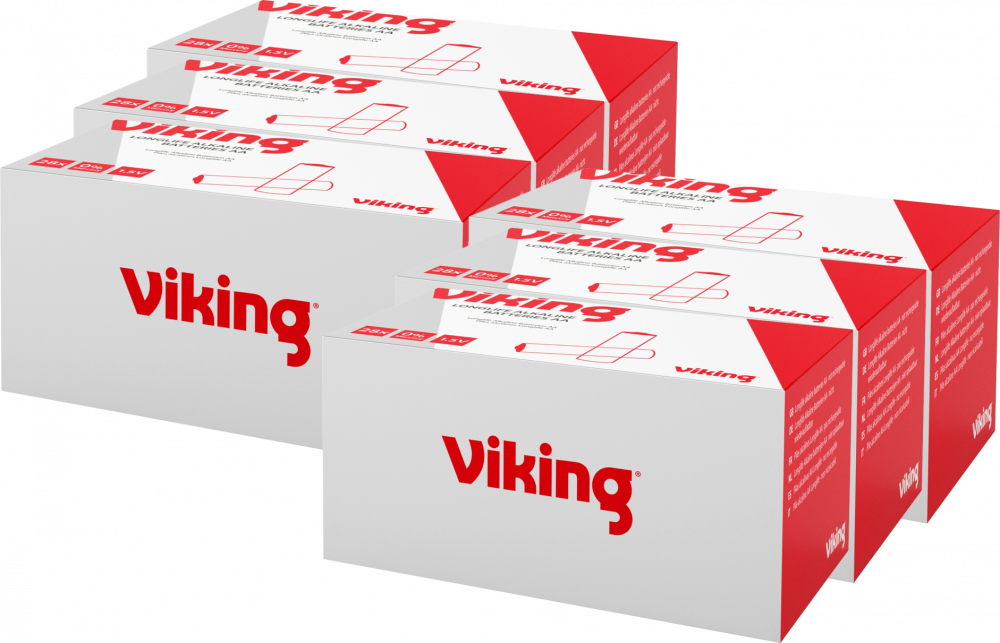 6x Bateria alkaliczna Viking Longlife, AA, 28 sztuk