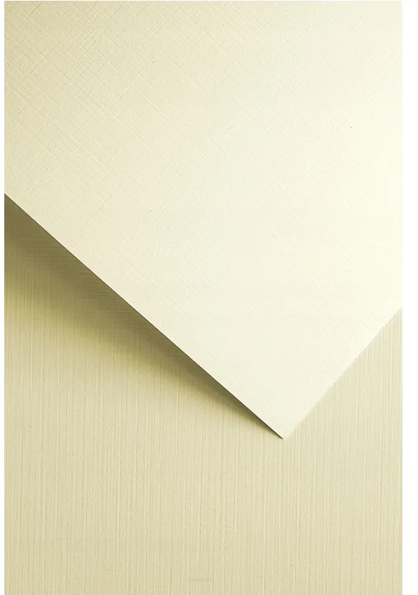 Karton ozdobny Galeria Papieru, płótno, A4, 240g/m2, 20 arkuszy, kremowy