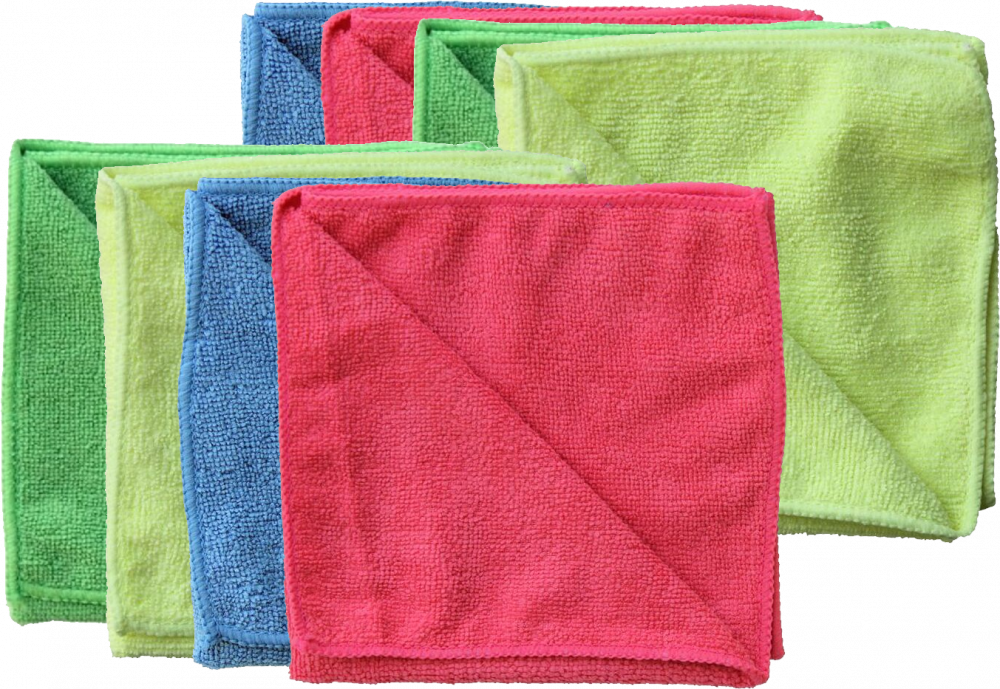 Zestaw: Ściereczka uniwersalna Merida, mikrofibra, 35x35cm, 8 sztuk, mix kolorów