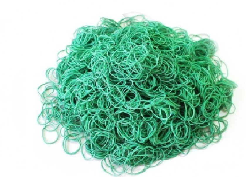 Gumki recepturki Emerson, 80mm, 1kg, zielony