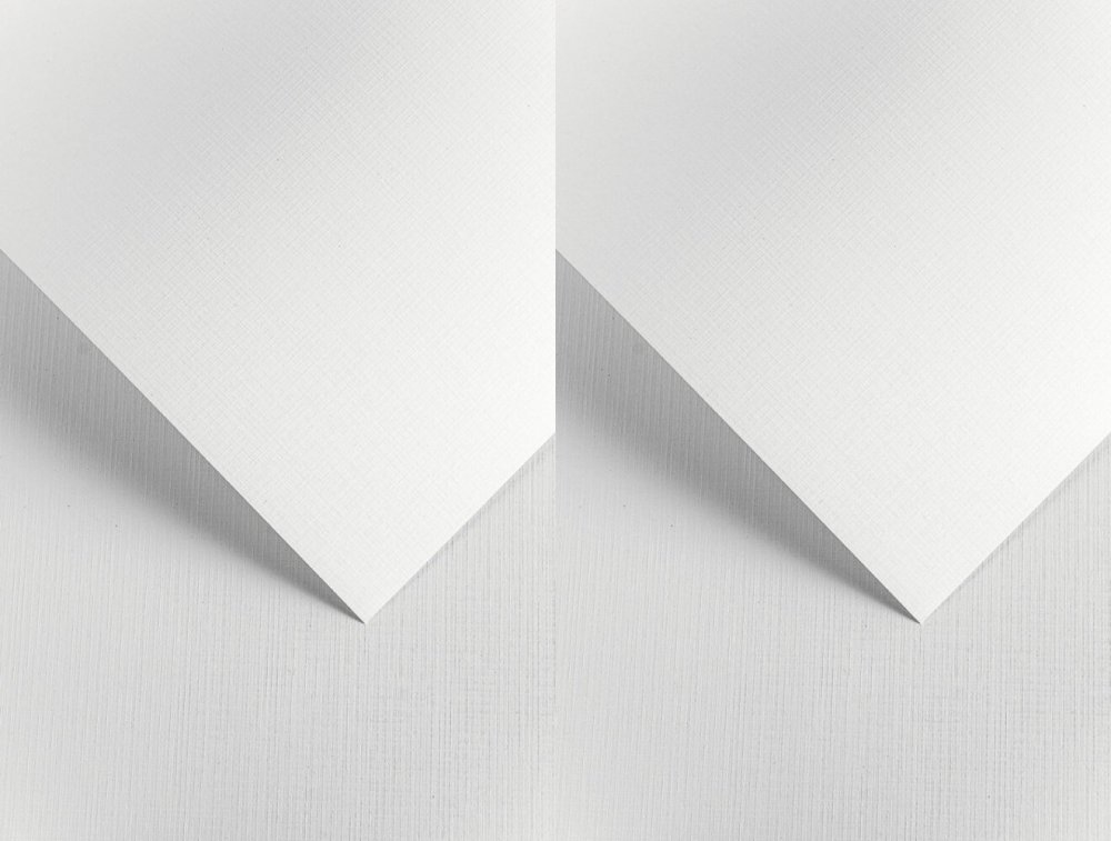 2x Karton ozdobny Galeria Papieru Kratka, A4, 240g/m2, 20 arkuszy, biały
