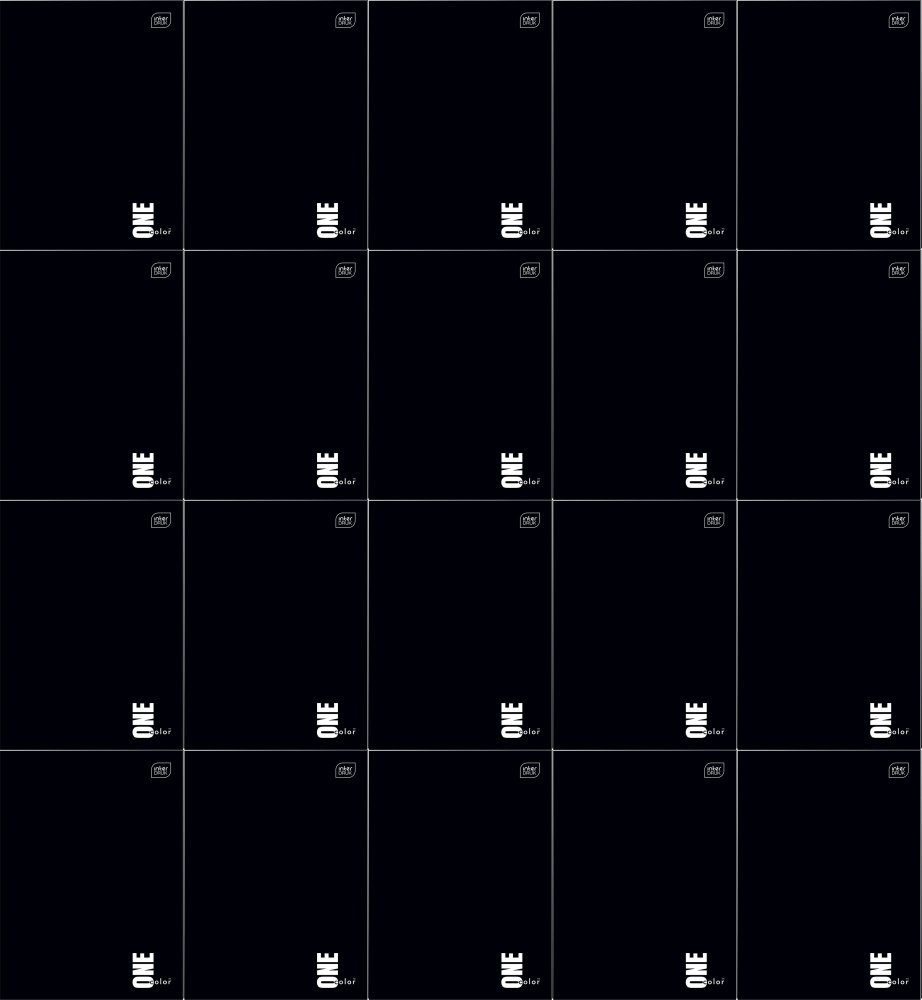 20x Zeszyt w kratkę Interdruk UV One Color, A4, 60 kartek, mix kolorów