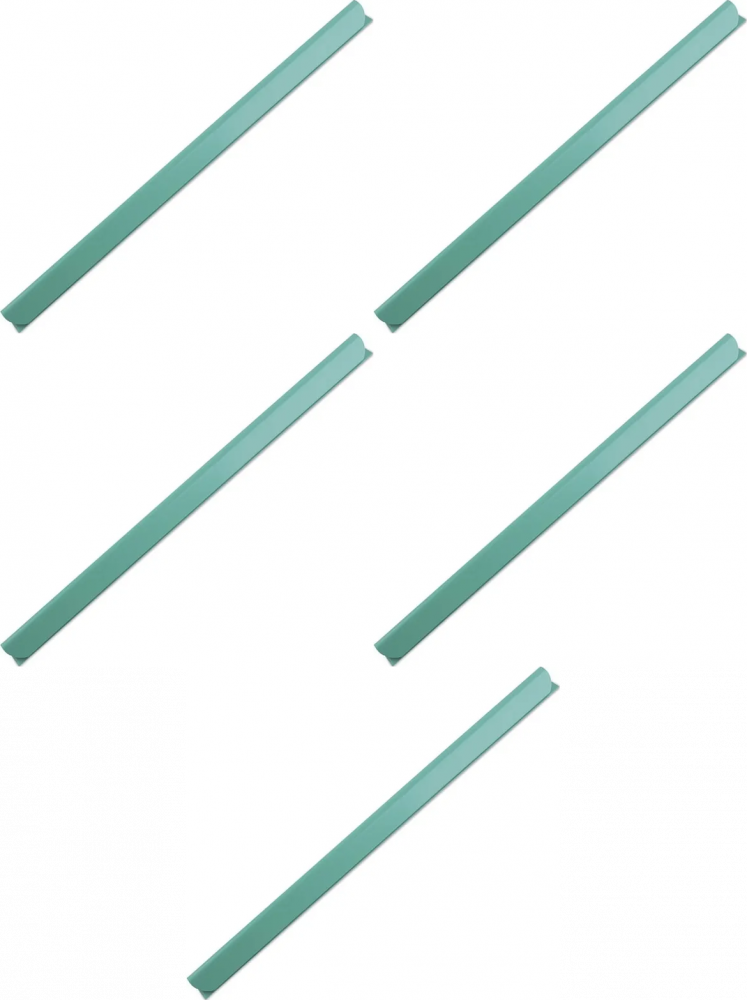 5x Grzbiet wsuwany Argo, 9mm, 50 sztuk, zielony