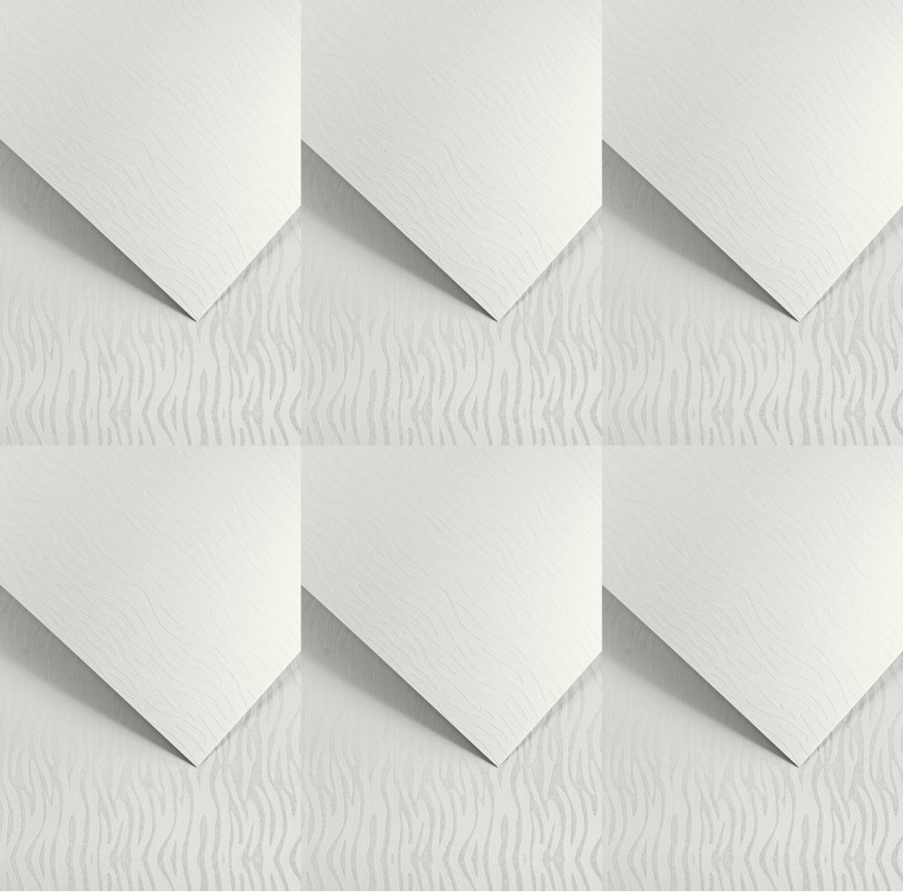 6x Karton ozdobny Pacific Galeria Papieru, A4, 200g/m2, 20 arkuszy, biały