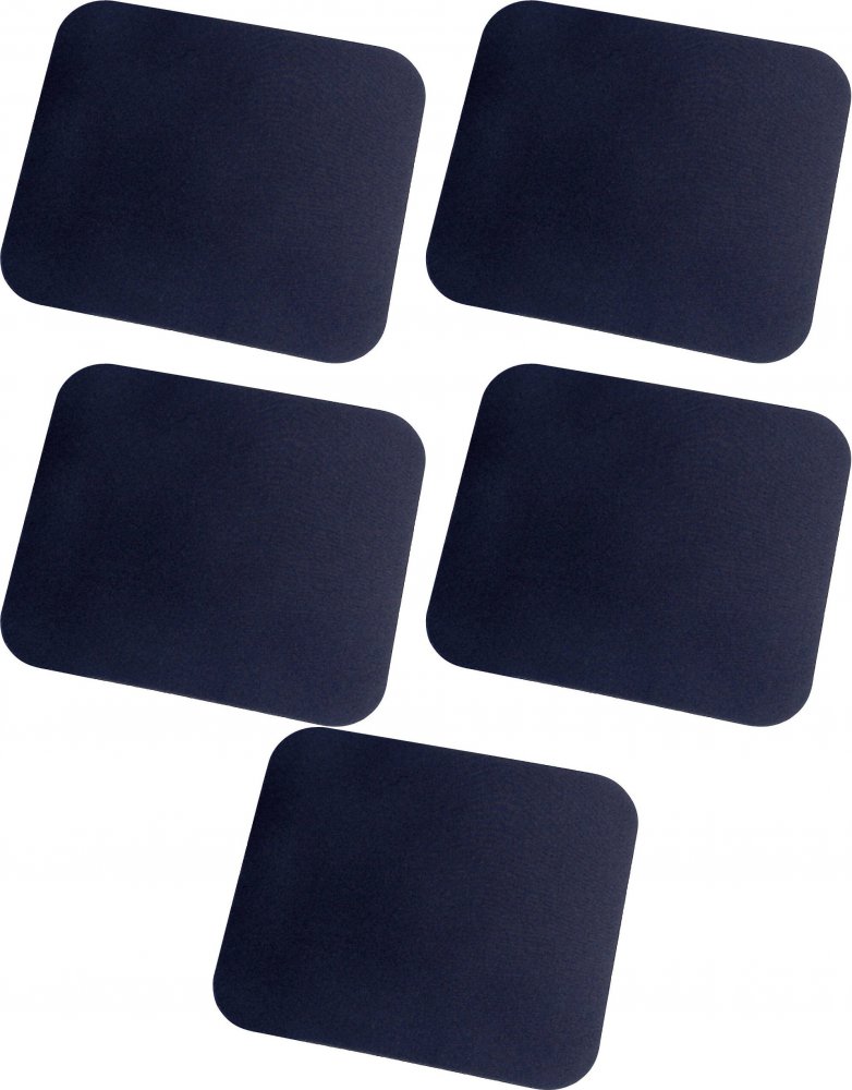 5x Podkładka piankowa pod mysz LogiLink, 250x220x3mm, czarny