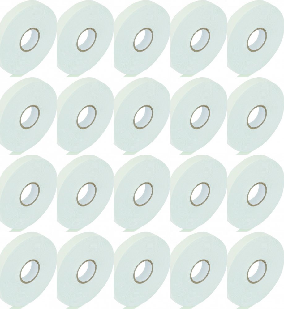 20x Taśma montażowa dwustronna Grand, 18mm x 3m, biały