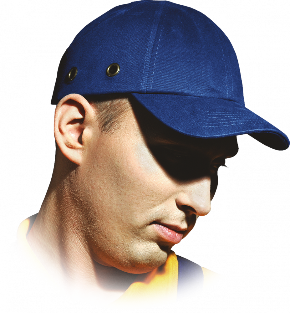 Czapka hełm lekki dziany Bumpcap Reis, niebieski