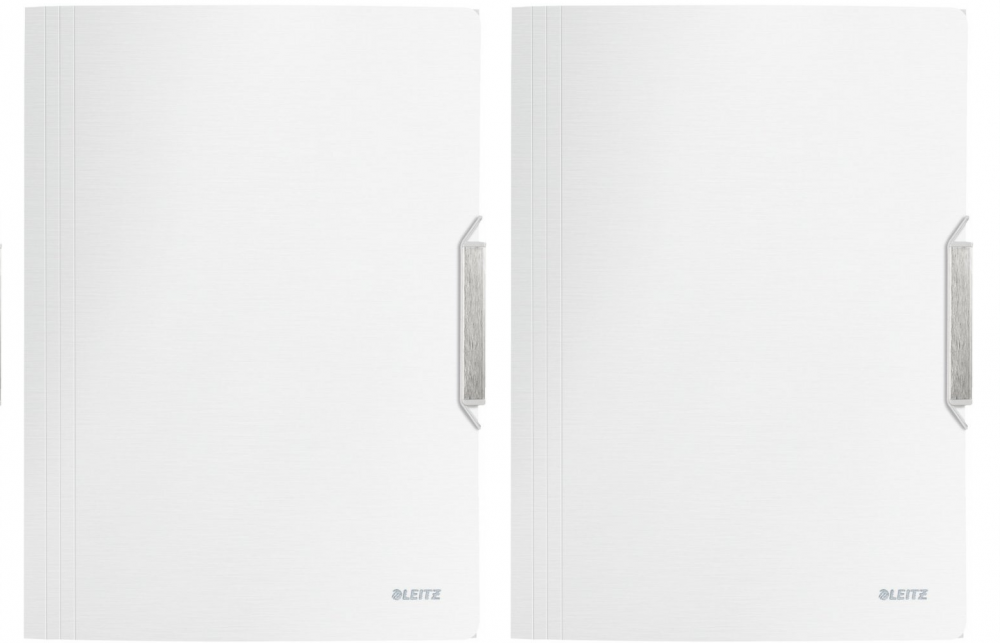 2x Teczka plastikowa z gumką Leitz Style, A4, 15mm, biały