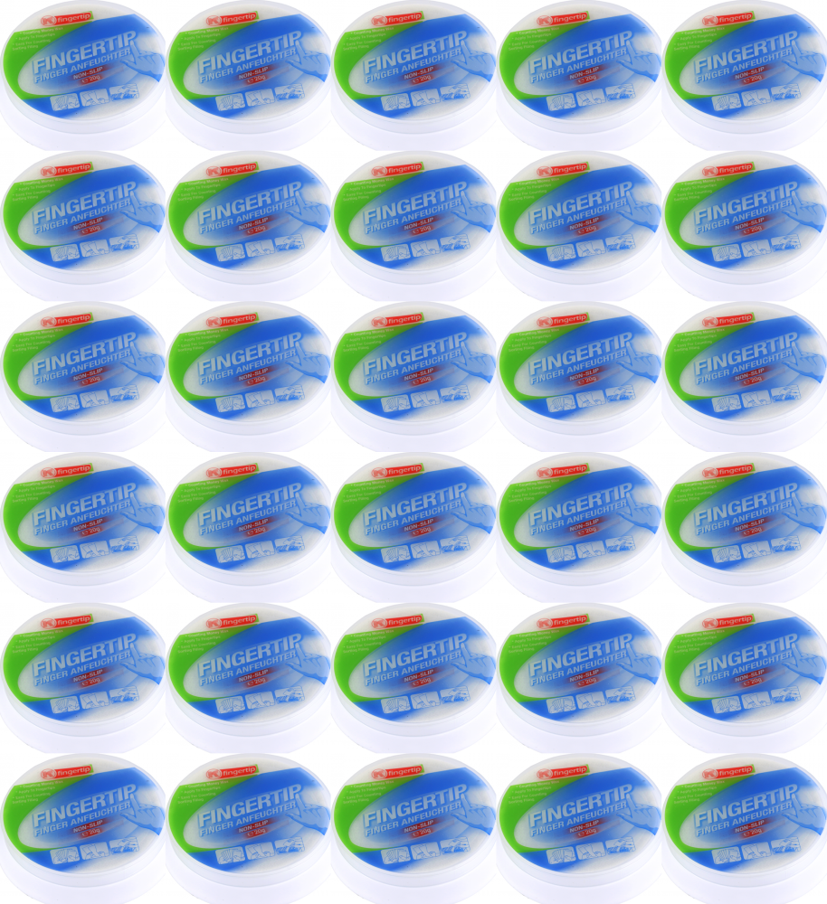 30x Nawilżacz do palców glicerynowy non-slip, 20g, biały