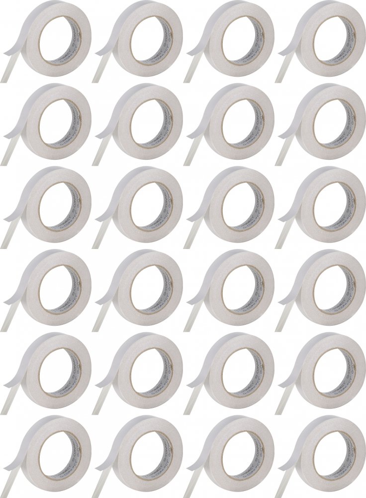 24x Taśma montażowa dwustronna Q-Connect, 24mmx3m, biały