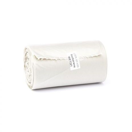 Worki na śmieci Merida economy plus, na odpady zmieszane, 60l, 50 sztuk, bezbarwny