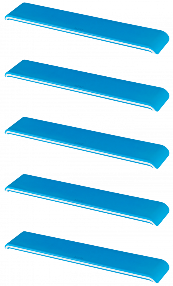 5x Podkładka pod nadgarstki Leitz Ergo WOW, niebieski