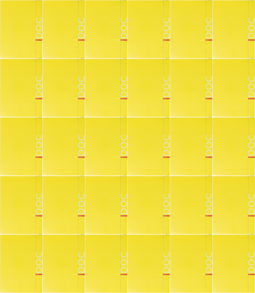 30x Teczka kartonowa z gumką Barbara Fluo, A4, 350g, żółty