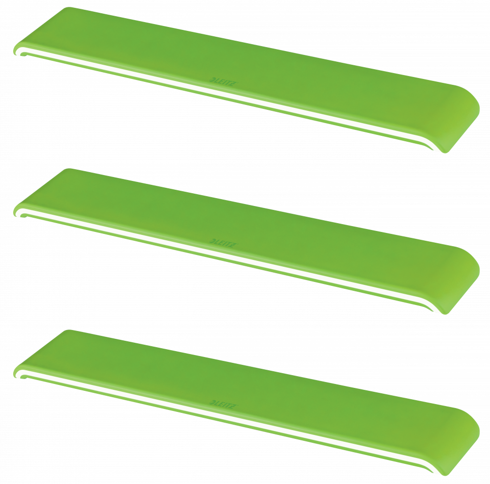 3x Podkładka pod nadgarstki Leitz Ergo WOW, zielony