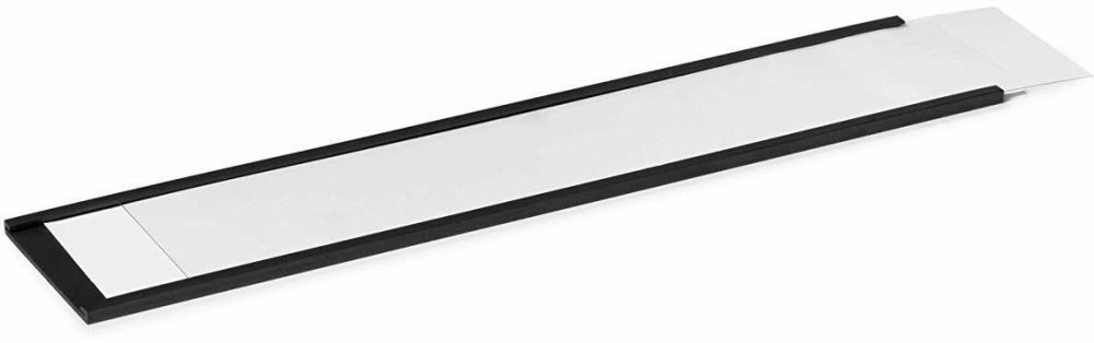 Listwa magnetyczna Durable C-profile, 40x200mm, 50 sztuk, antracytowy