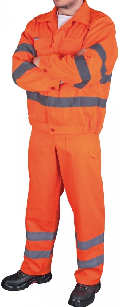 Ubranie ostrzegawcze odblaskowe Reis UL P, rozmiar 62, pomarańczowy