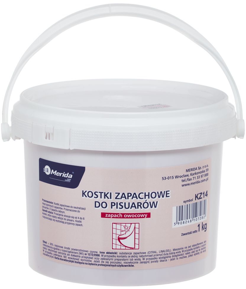Kostki zapachowe do pisuaru Merida, owocowy, 1kg