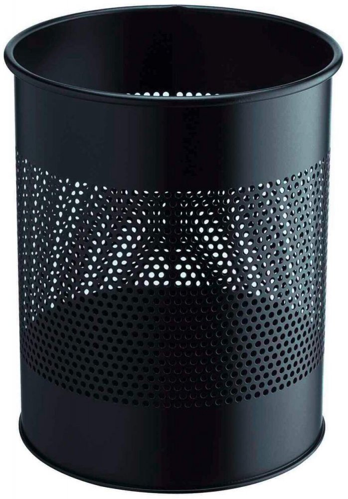 Kosz na śmieci Durable, ażurowy, 15l, czarny