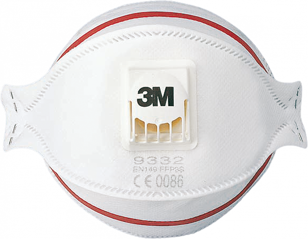 Półmaska filtrująca 3M Aura, 3M-MAS-P3-9332 W, biały