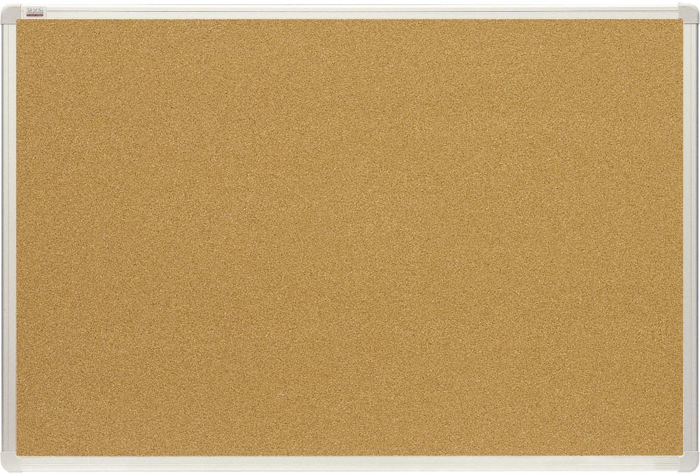 Tablica korkowa, 2x3, w ramie aluminiowej, 180x120cm, brązowy