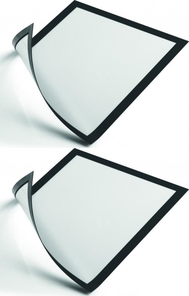 2x Ramka magnetyczna Durable Duraframe Magnetic, A4, 5 sztuk, czarny