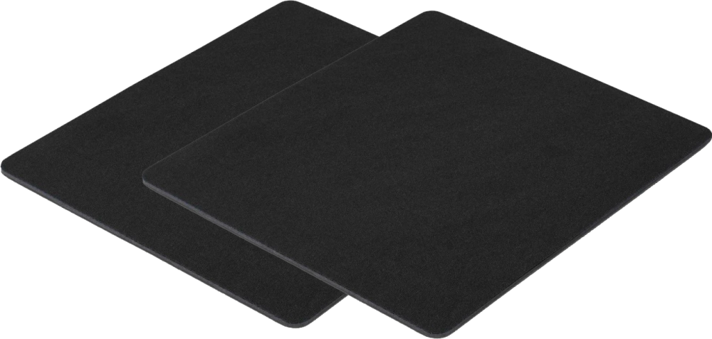 2x Podkładka pod mysz Hama Easy, 223x183x3mm, czarny