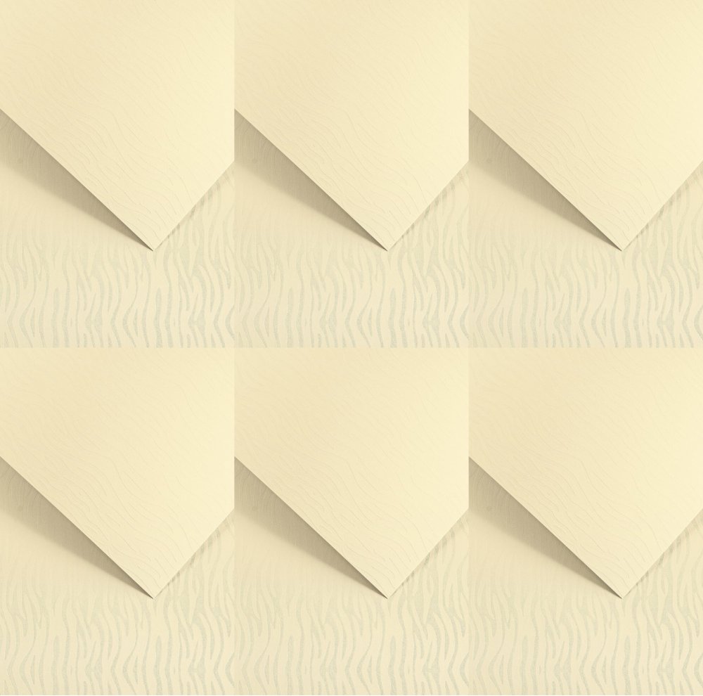 6x Karton ozdobny Pacific Galeria Papieru, A4, 200g/m2, 20 arkuszy, kremowy