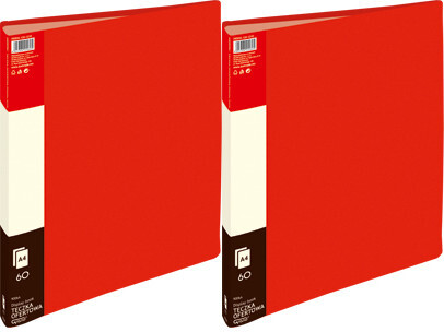 2x Album ofertowy Grand 9006A, A4, 60 koszulek, czerwony