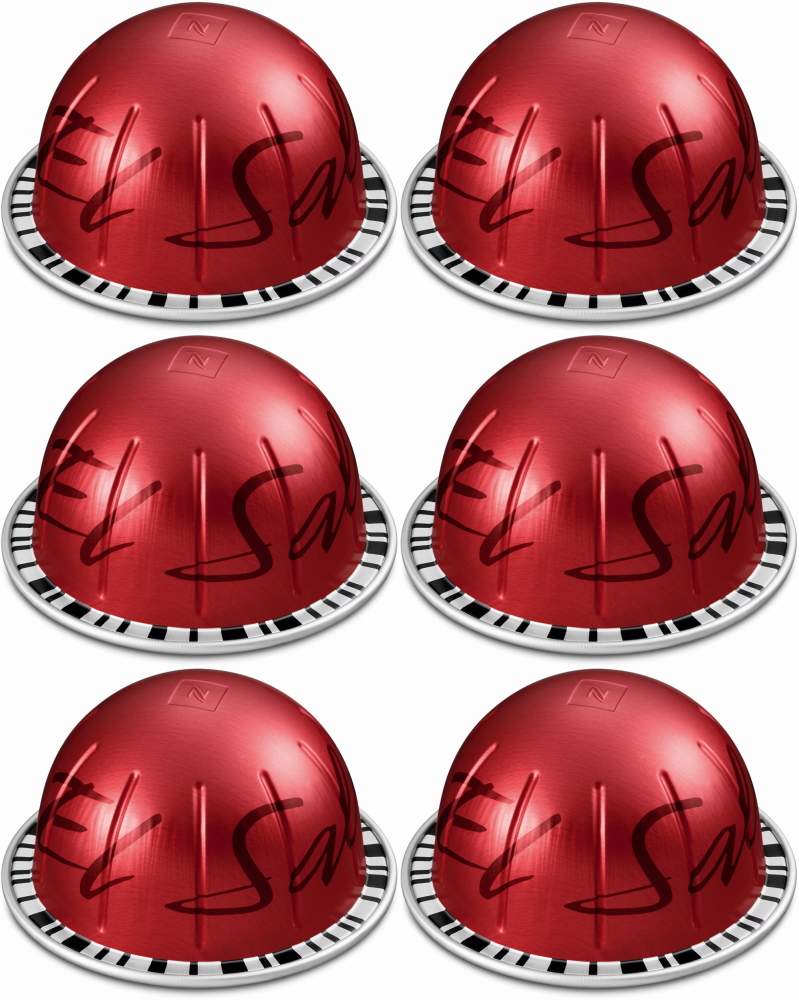 6x Kapsułki do ekspresu Nespresso Master Origins Vertuo El Salvador, 10 sztuk
