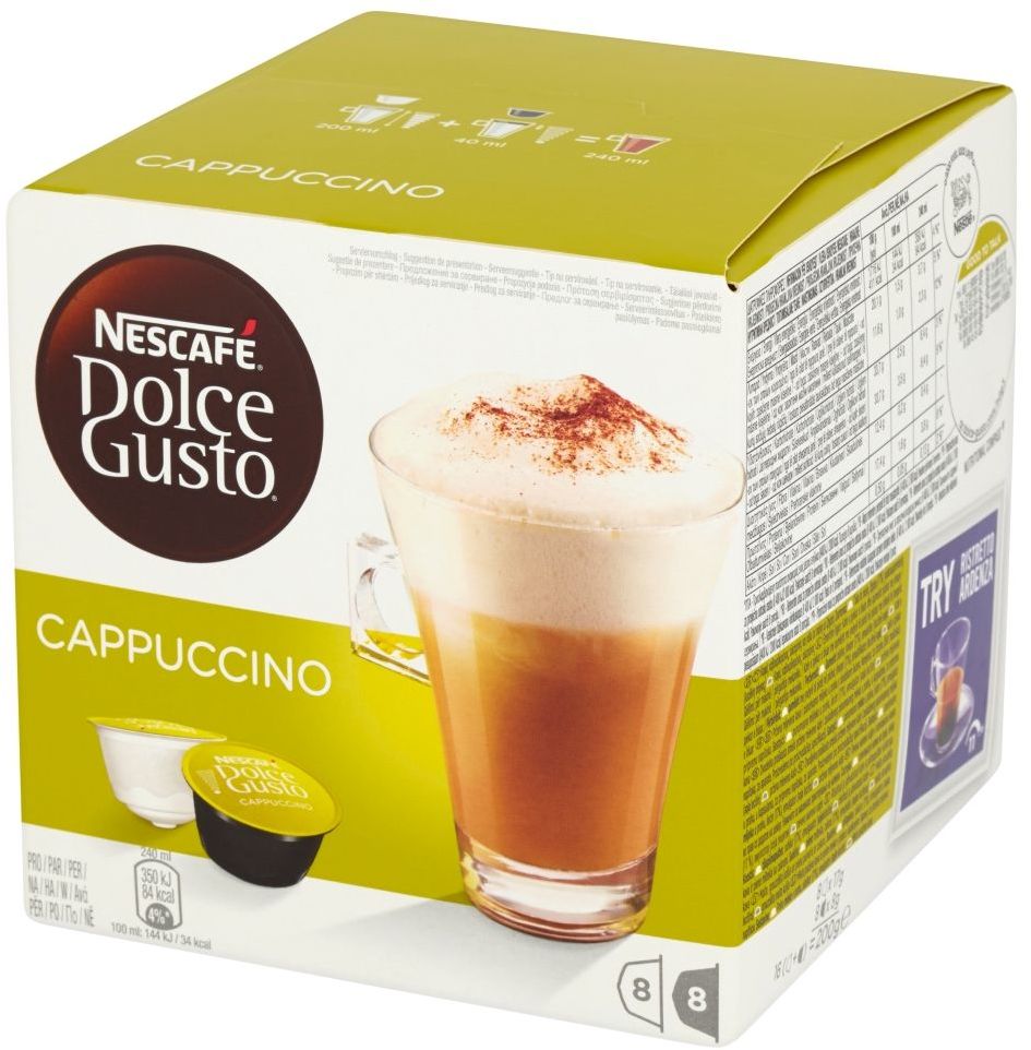 Kapsułki do ekspresu Nescafé Dolce Gusto Cappuccino, 16 sztuk