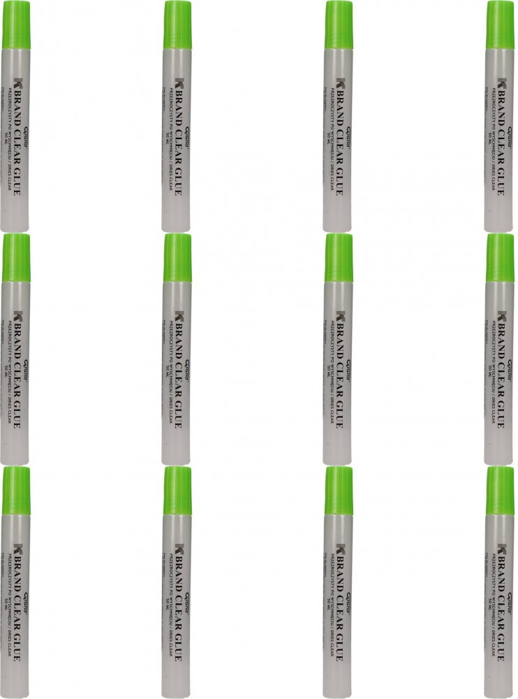 12x Klej biurowy Grand, w płynie, 50ml, bezbarwny