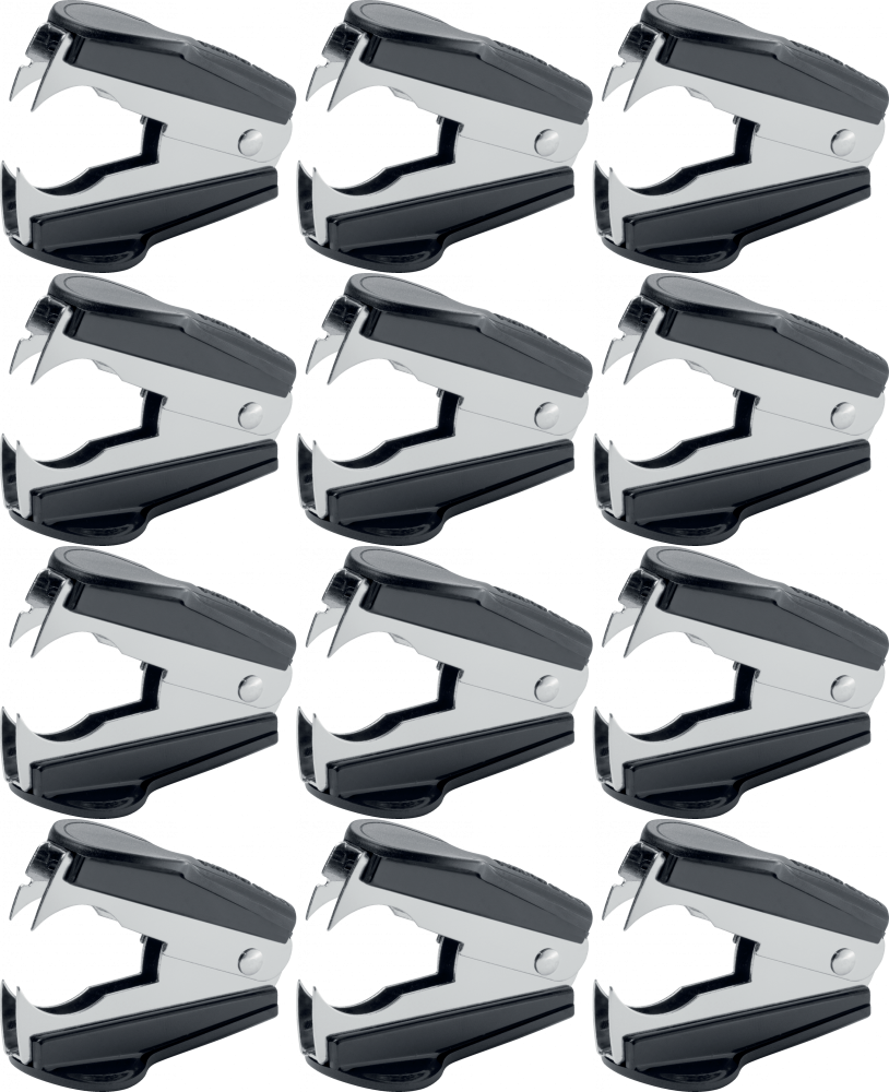 12x Rozszywacz Rapid C2, 41x27x60mm, czarny