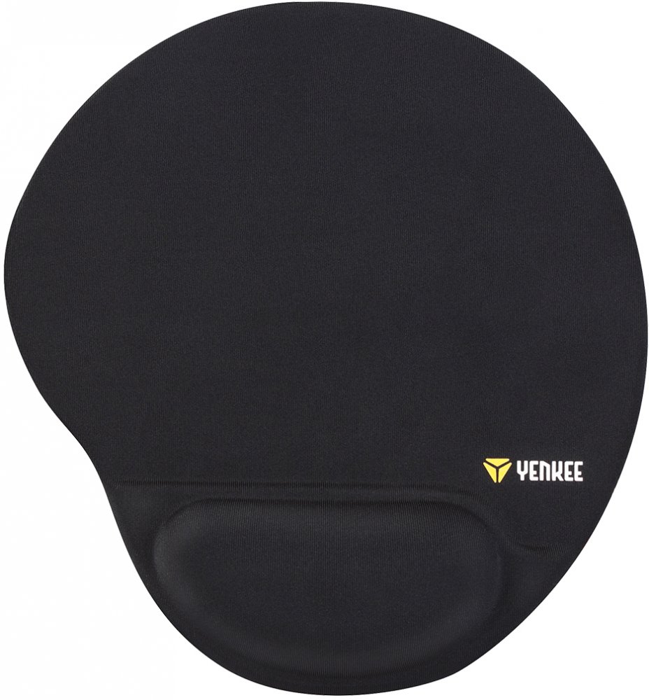 Żelowa podkładka pod mysz Yenkee YPM 4000BK, 250x220x20 mm, czarny