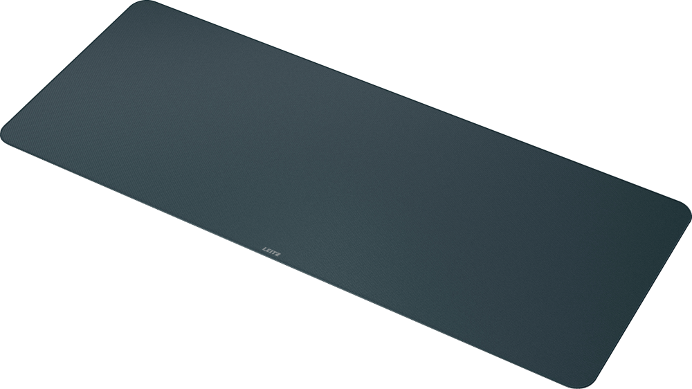 Podkładka na biurko Leitz, gamingowa, 1000x400mm, szary ciemny