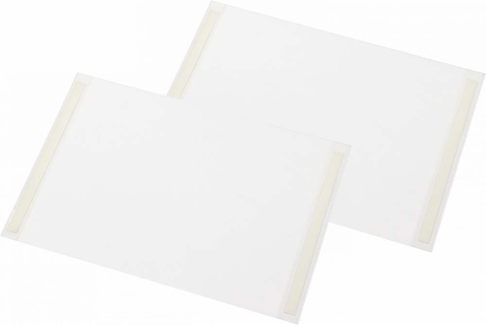 2x Ramka samoprzylepna Artimega, pionowa, A4, przezroczysty