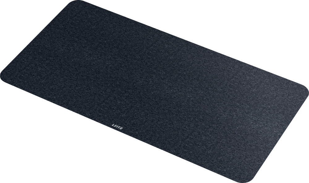 Podkładka na biurko Leitz, filcowa, 700x360mm, szary ciemny