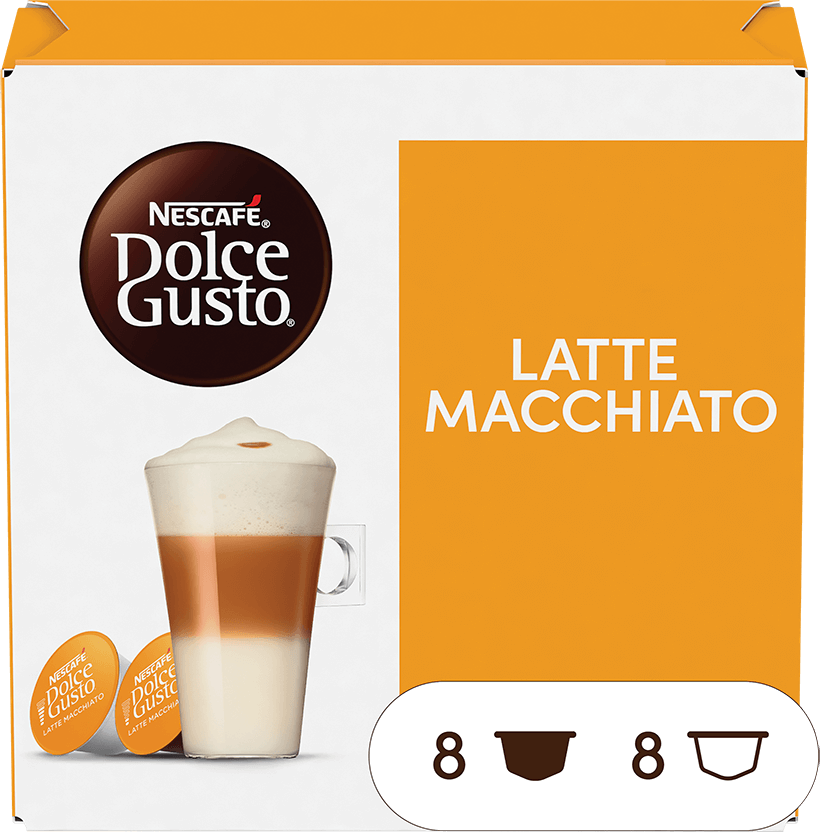Kapsułki do ekspresu Nescafé Dolce Gusto Latte Macchiato, 16 sztuk