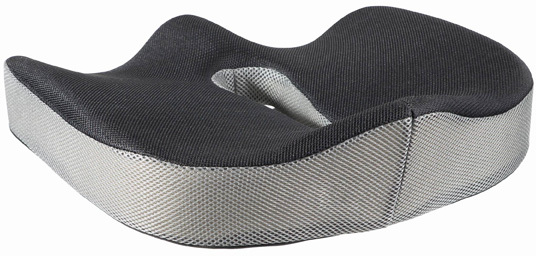 Poduszka ortopedyczna na krzesło Powerton WPEUS1, czarny