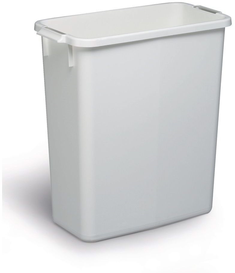 Kosz do segregacji odpadów Durable Durabin, 60l biały