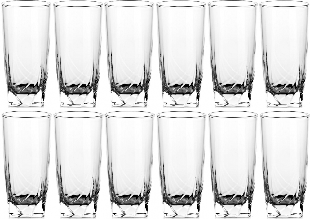 2x Szklanki Luminarc Ascot, 330 ml, szkło, komplet 6 sztuk, przezroczysty