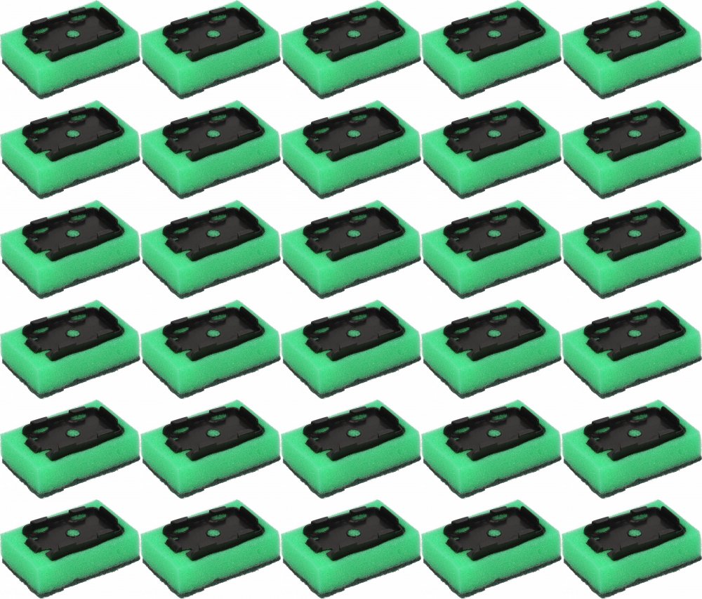 30x Zapas do zmywaka kuchennego z pojemnikiem Gomer Jędruś, ostry, mix kolorów