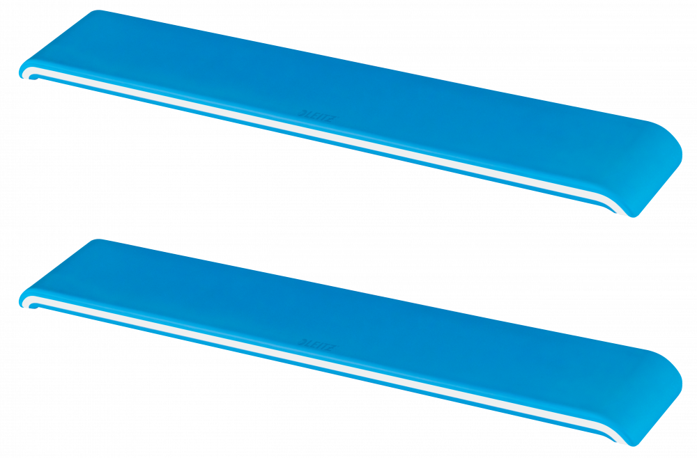 2x Podkładka pod nadgarstki Leitz Ergo WOW, niebieski