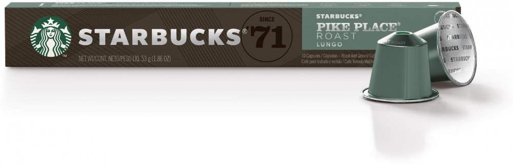 Kapsułki do ekspresu Starbucks Pike Place Roast, 10 sztuk