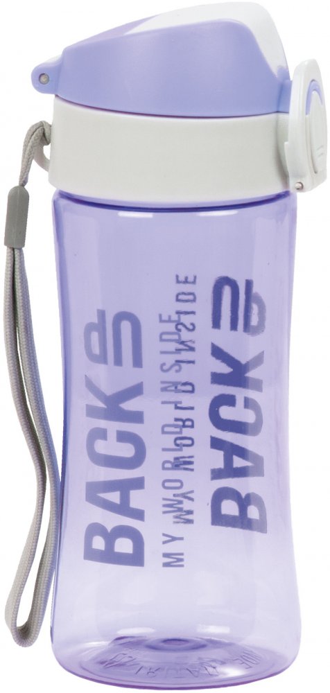 Bidon na wodę BackUP 7 A, 400ml, fioletowy