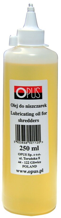 Olej do niszczarek Opus, 250 ml